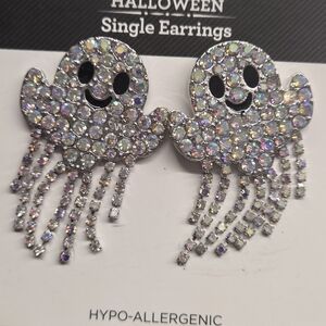Sparkling Ghost Earrings